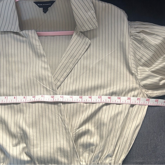 Club Monaco Women’s Dress With Brown Stripes - Picture 13 of 16